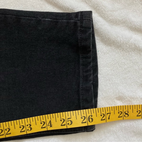 Everlane The Original Cheeky Jean Organic Cotton Hi Rise Black 25 - Picture 13 of 16